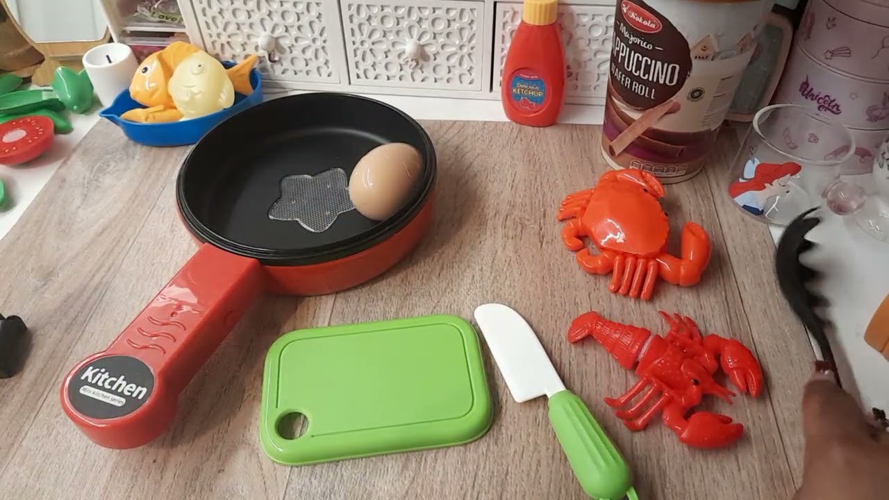 طبخ جميع الطعام اللعبة🦞🦀🌶ASMR🍓🍄🍞.