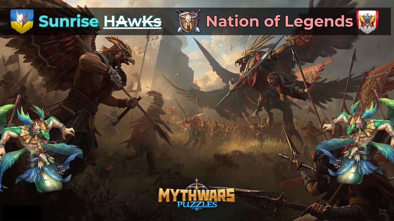 Б'ємо подвійних кукулів: Sunrise HAwKs проти Natoin of Legends