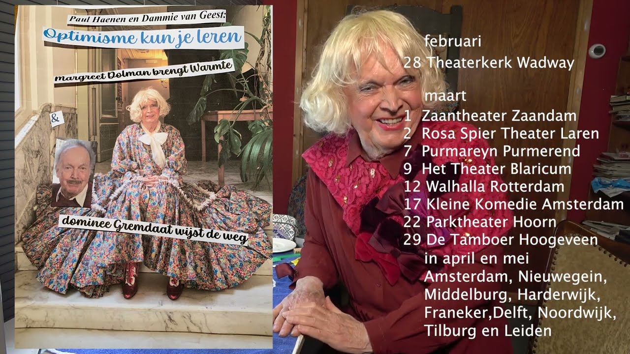 Margreet Dolman en dominee Gremdaat op tournee!