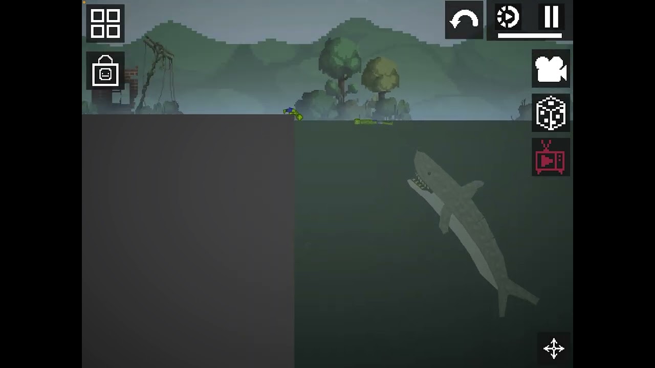 The evil shark