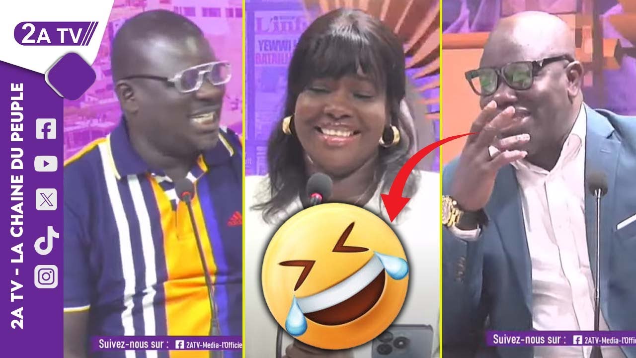 Eclat de rire avec Ahmed AIDARA & l'équipe FAJARU
