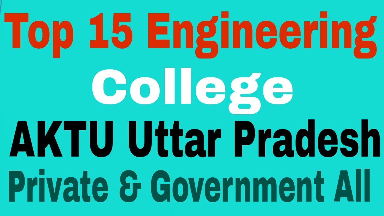 Top 15 Engineering College In Utter Pradesh for UPSEE Counseling