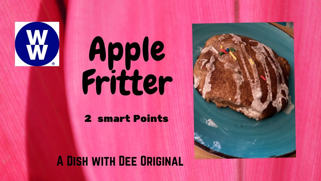 Apple Fritter | Low Point  Apple Fritter / Donut  #weightwatchers#applefritter#lowpointappledessert