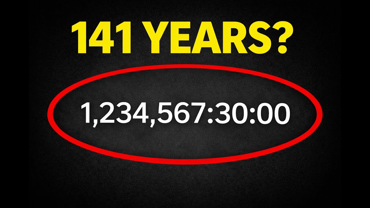 This YouTube Video Is 141 Years Long…