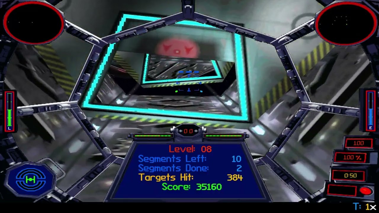 Star Wars Tie Fighter 1998 Hard Training Simulator: Tie Fighter Training Course