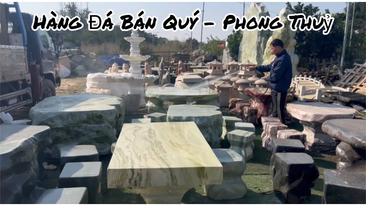 Đồ Đá Đẹp - Chất Như Nước Cất| Thiên An Stone