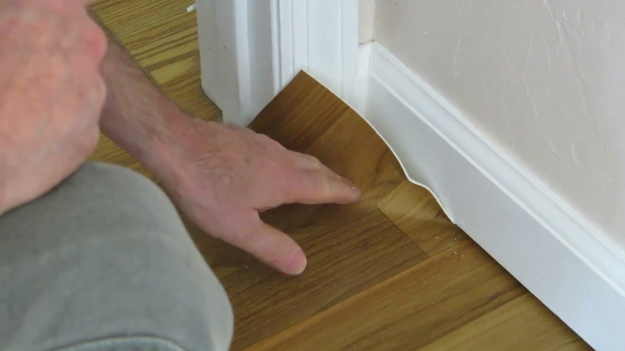 Install sheet vinyl over concrete. Part 2.