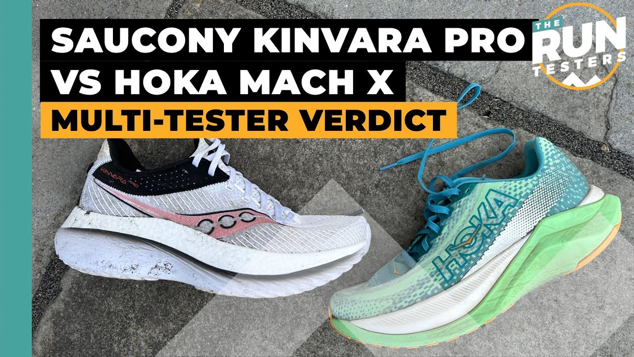 Hoka Mach X vs Saucony Kinvara Pro: Which plated cushioned shoe should you get?