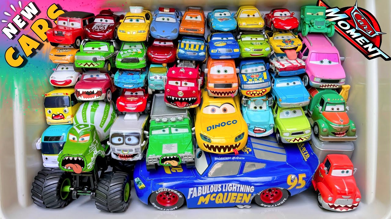 Disney Pixar Cars Unboxing Review | Lightning McQueen, Tow Mater, Doc Hudson, Sally Carrera, Cruz