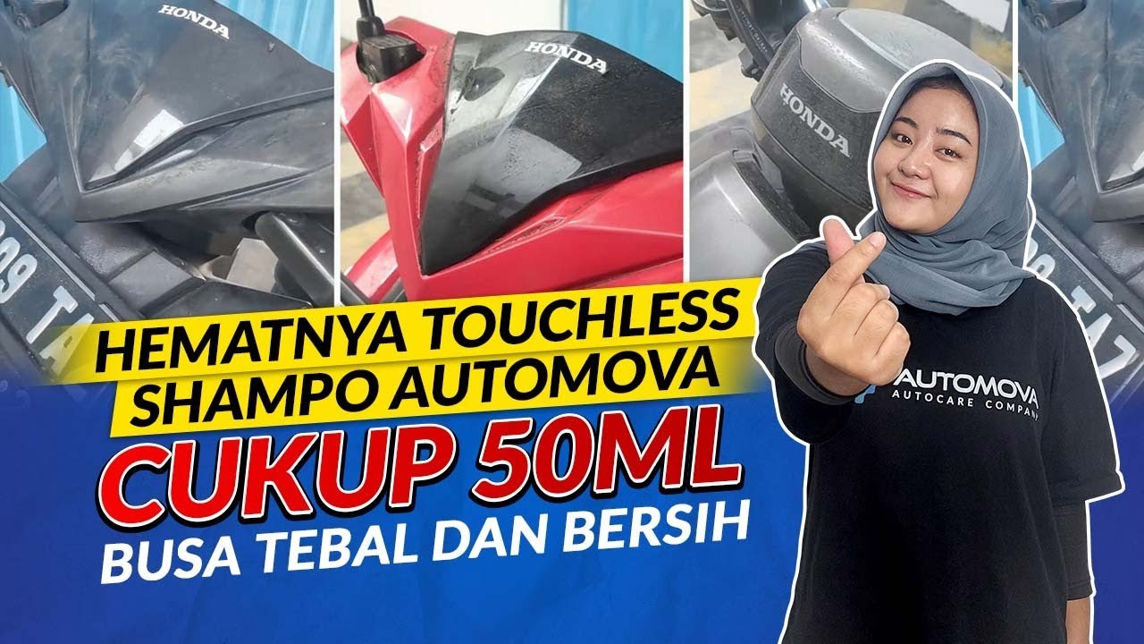 UJI TAKARAN SHAMPO TOUCHLESS AUTOMOVA! #automova #touchlesswash #shampo #test