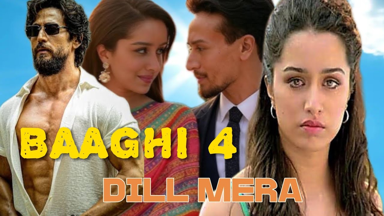 DILL MERA || BAAGHI 4 || OFFICIAL MUSIC VIDEO @TigerShroff @ShraddhaKapoor24x7