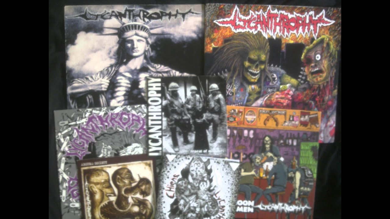 LYCANTHROPHY (czech rep.) 3 x split 7&acute;&acute;EP + split 2 x 10&acute;&acute;EP + split 12&acute;&acute;LP + 12&acute;&acute;LP