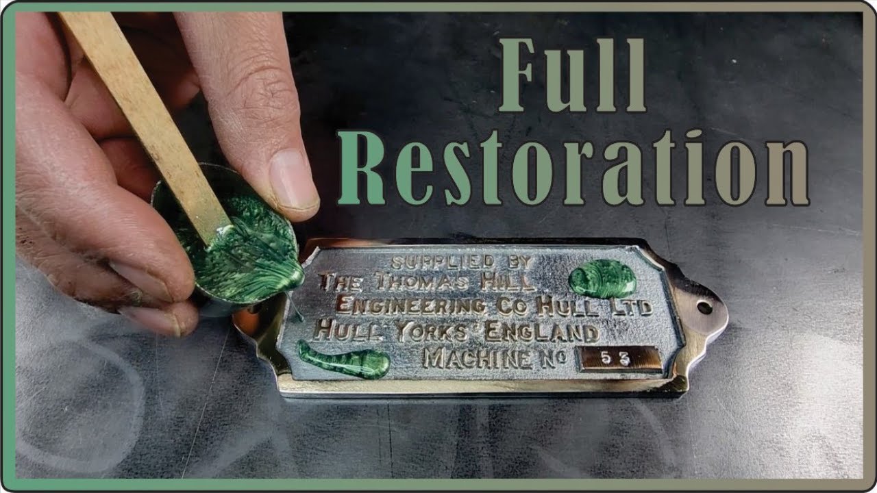 My Subscriber Sent Me Two Brass Plates For Full Restoration, Then?