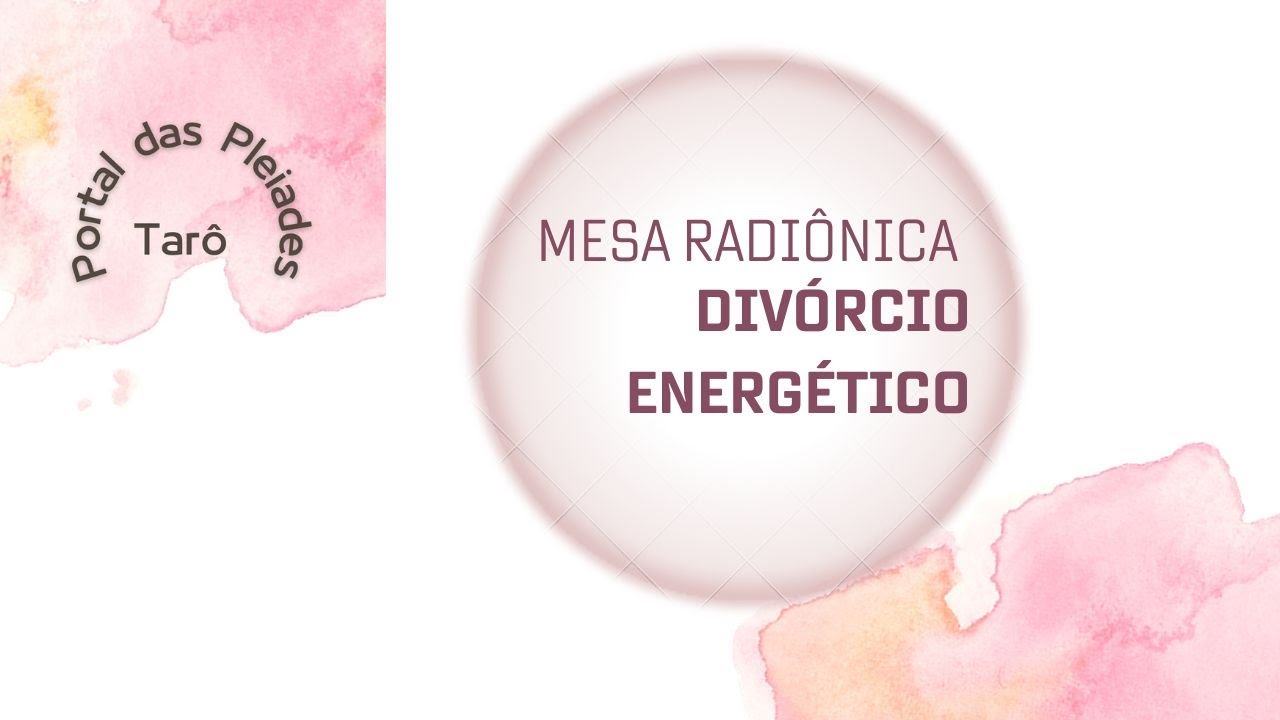 DIVORCIO ENERGÉTICO: radiestesia RECEBA!!!