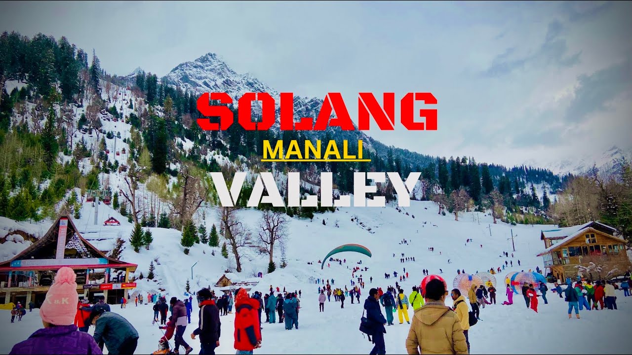 Solang valley manali |solang valley in winter | heavy snow in solang valley |
