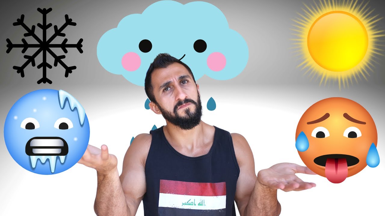 Weather in Arabic (MSA)  Vs Iraqi Dialect | الطقس باللغة العربية و اللهجة العراقية