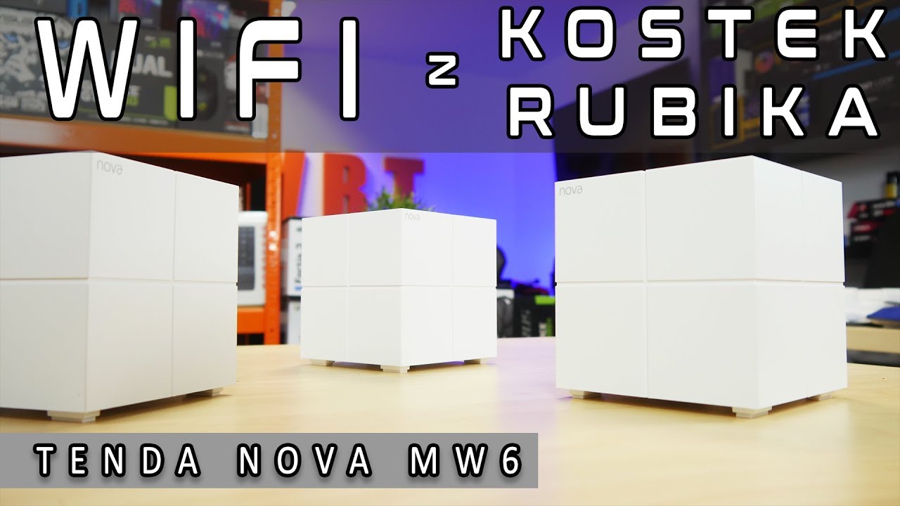 Sieć MESH WiFi - Tenda Nova MW6 - lepsza od extender&oacute;w? TEST