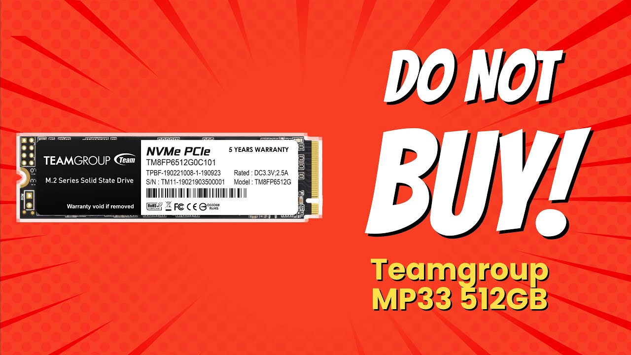 DON'T BUY TEAMGROUP MP33 512GB BEFORE WATCHING THIS VIDEO! 🚫💻 (7 Reasons)