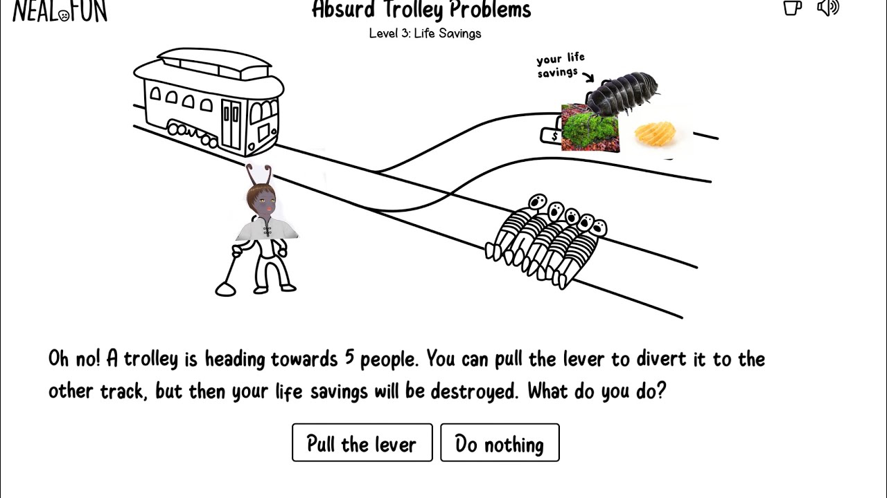 Jasper plays Absurd Trolley Problems!