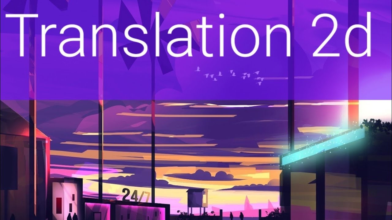 transformation 2d translation numerical #computergraphics