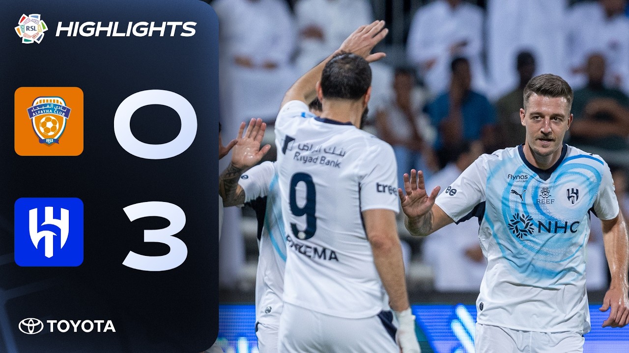 3 goals and 3 points for Al Hilal 😮&zwj;💨🔥 | Powered by Toyota