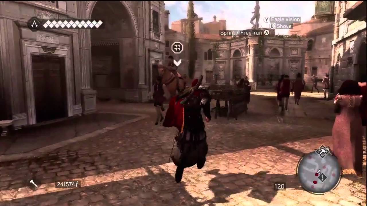 Assassin's Creed: Brotherhood - How to Remove Armor