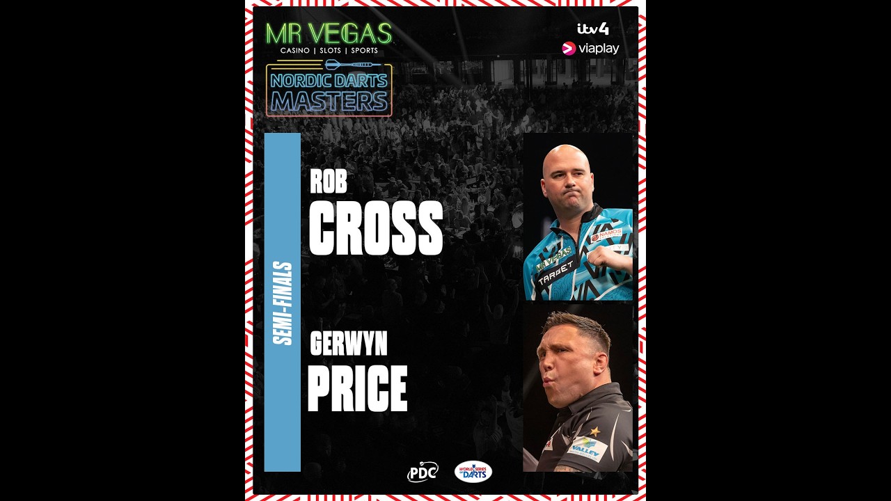 PDC World Series of Darts 2025 - Copenhagen - 2025 06 07 - Rob Cross v Gerwyn Price - HUN