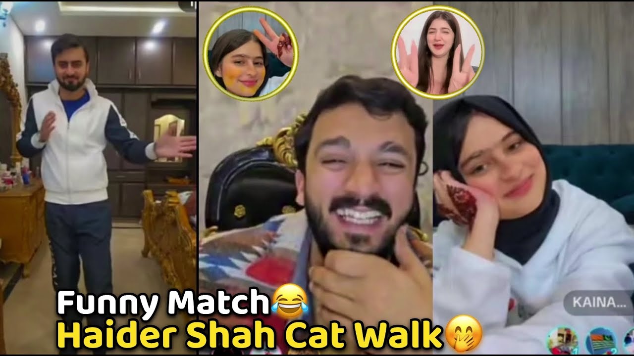 Haider Shah Cat Walk Punishment 🤭 l TikTok Funny Match 😂