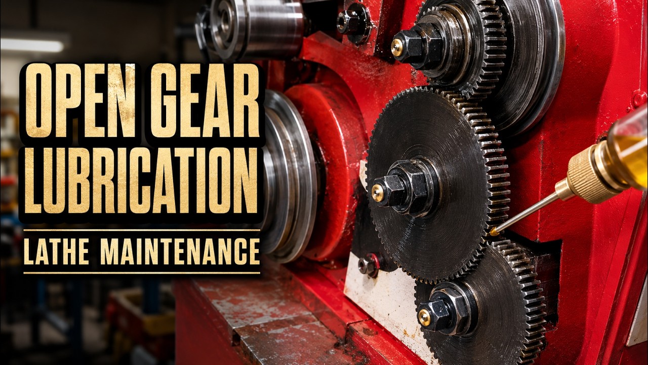 Work Shop Talk - Lubrication for open geared Metal Lathes - Hints & Tips
