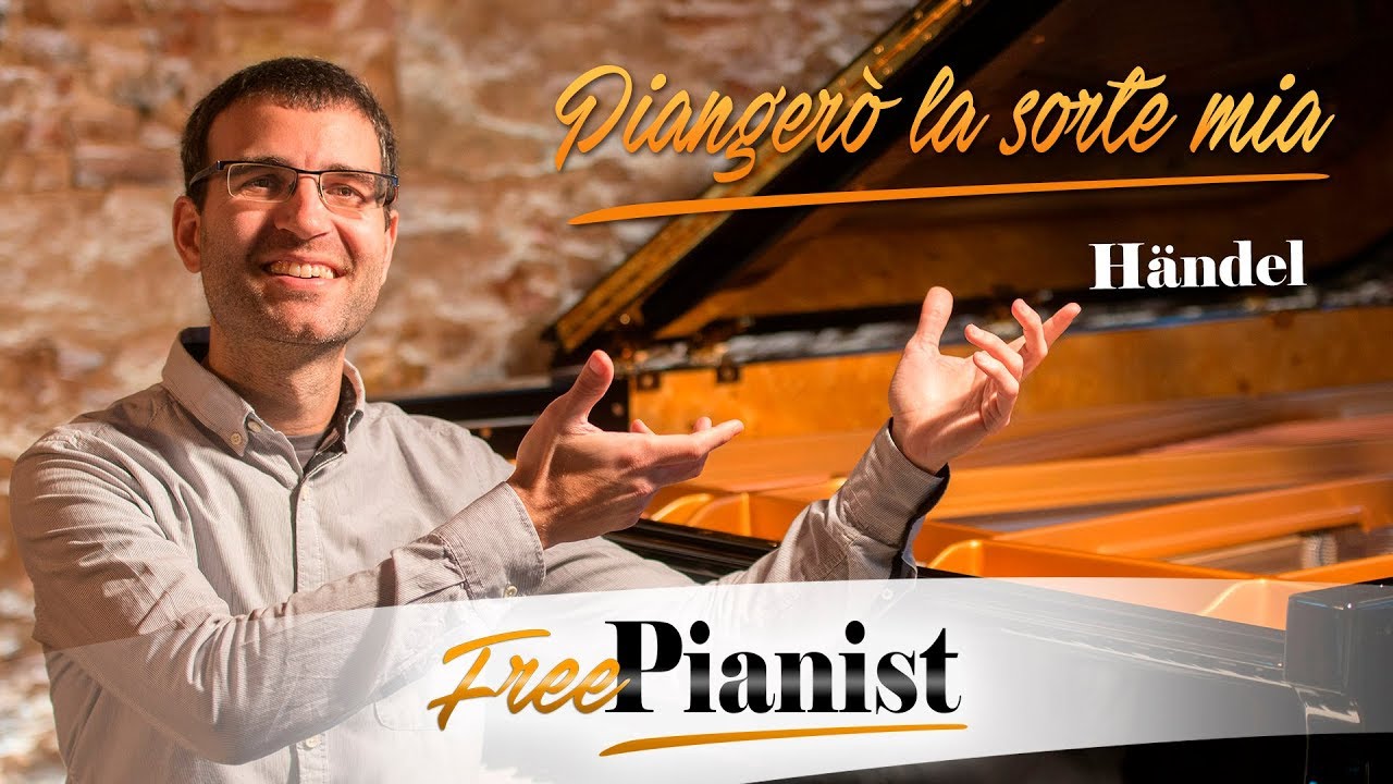 Piangerò la sorte mia - KARAOKE / PIANO ACCOMPANIMENT - Giulio Cesare - Händel