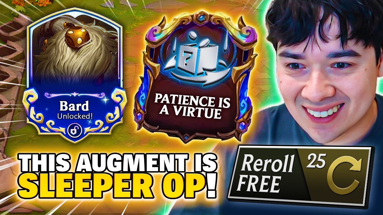 I Found The Perfect Way To Play This Augment... It Farmed OVER 50 GOLD In Re-rolls?!
