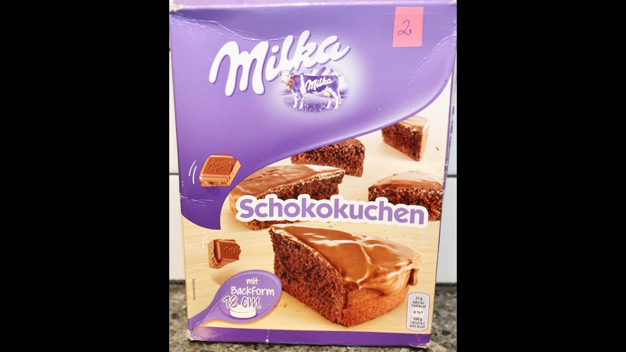 From Germany: Milka Schokokuchen (Chocolate Cake) Preparation & Review