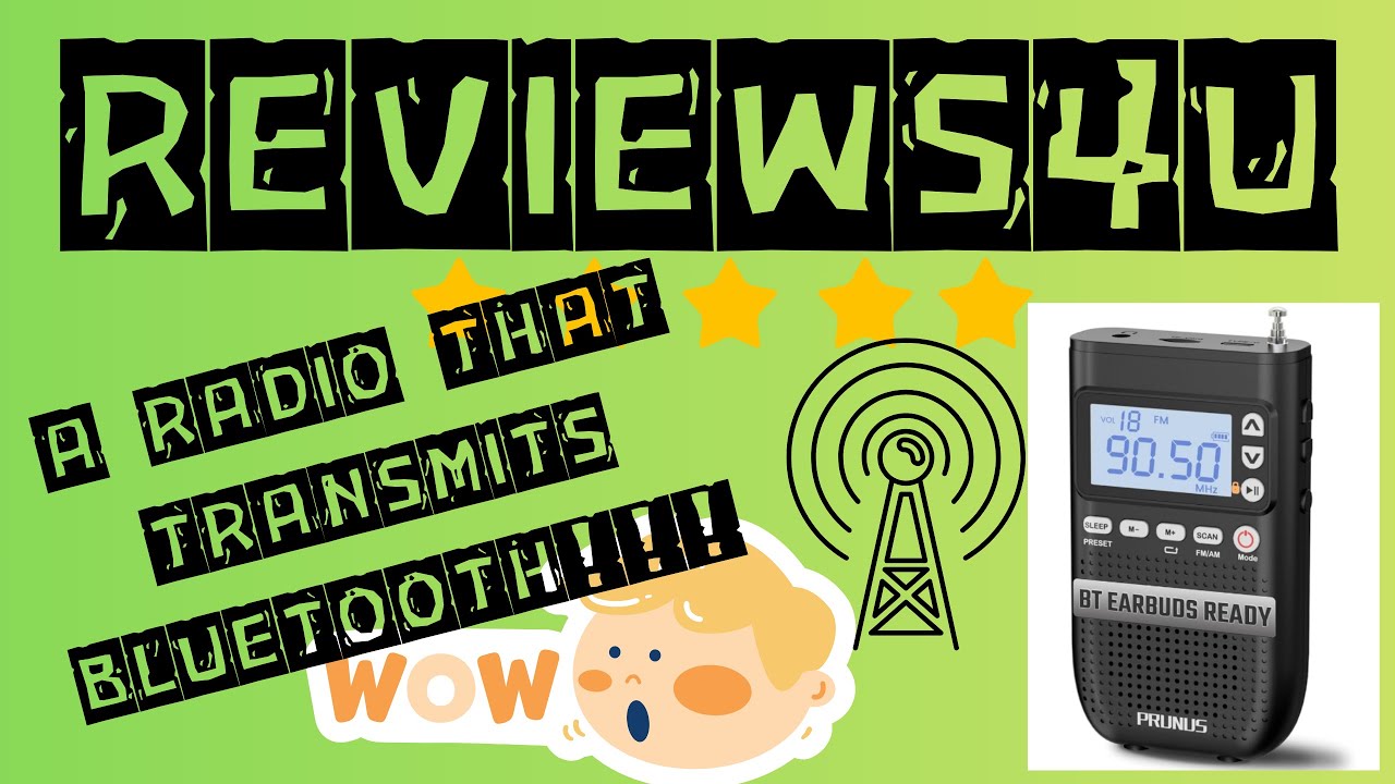 A radio that TRANSMITS BLUETOOTH!! The PRUNUS J-618 | REVIEW