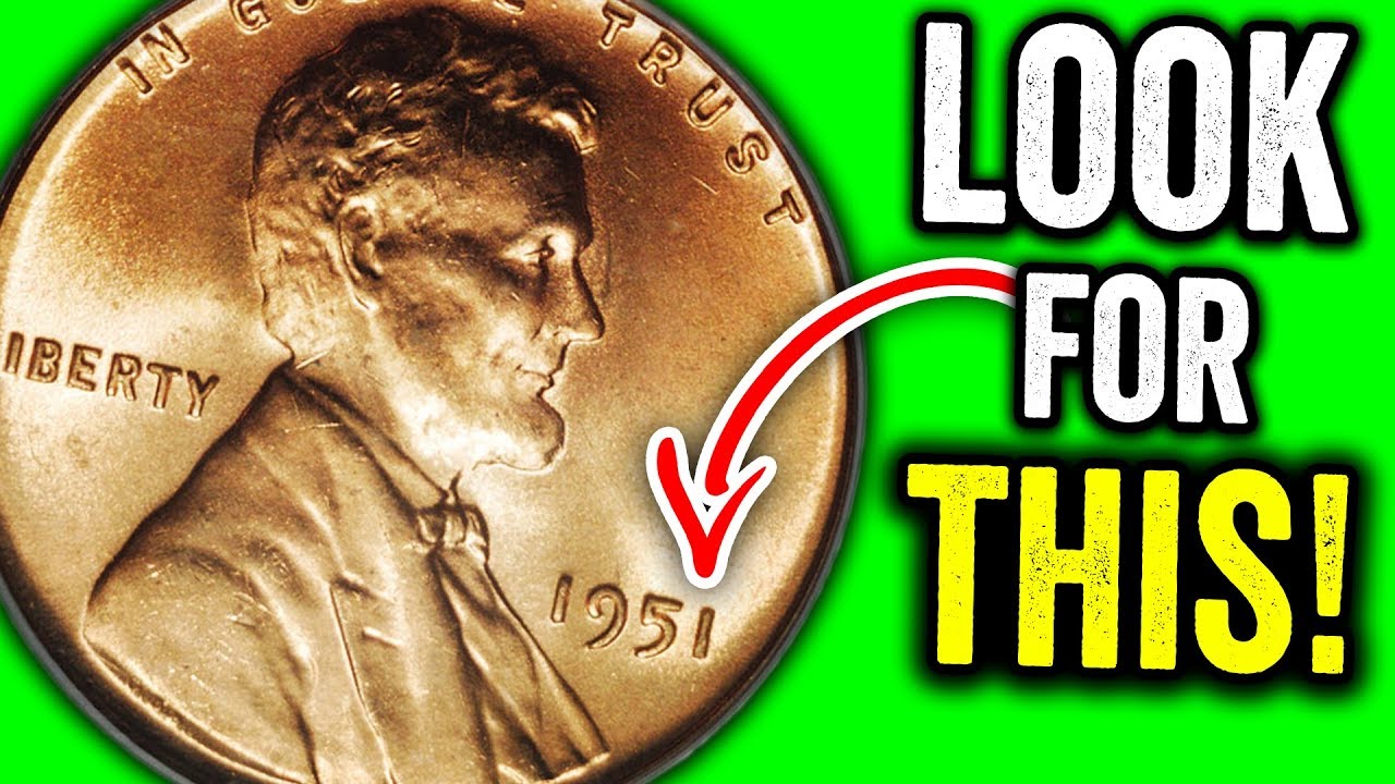 ЦЕННЫЕ ПЕННИ 1951 ГОДА, СТОЯЩИЕ ДЕНЕГ — РЕДКИЕ ПЕННИ, КОТОРЫЕ СТОИТ ИСКАТЬ