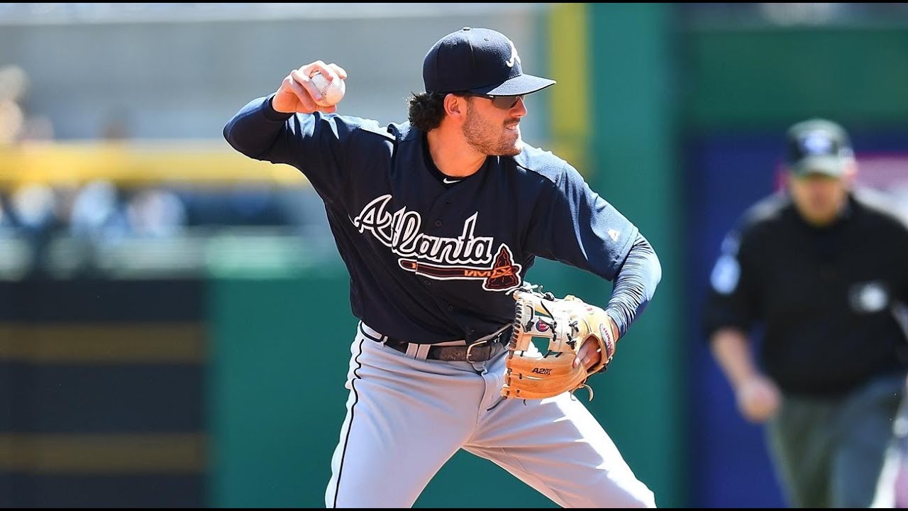Dansby Swanson Practice Footwork