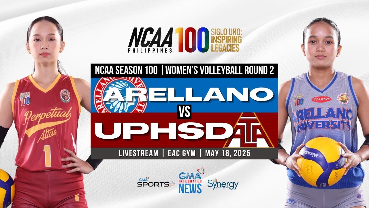 AU vs. UPHSD (Women's Volleyball Round 2) - Replay | NCAA Season 100