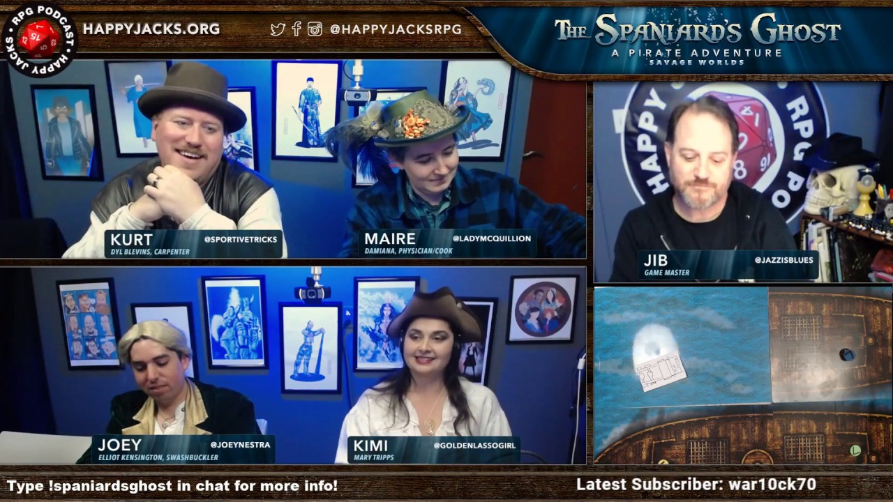 The Spaniard's Ghost: Savage Worlds #06 #pirates #rpg #tabletop #savageworlds @hjrpg