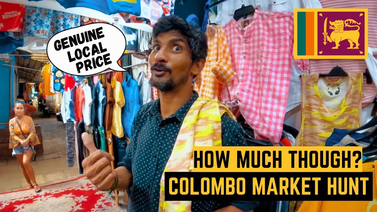 The Colombo Market With No Prices 🇱🇰