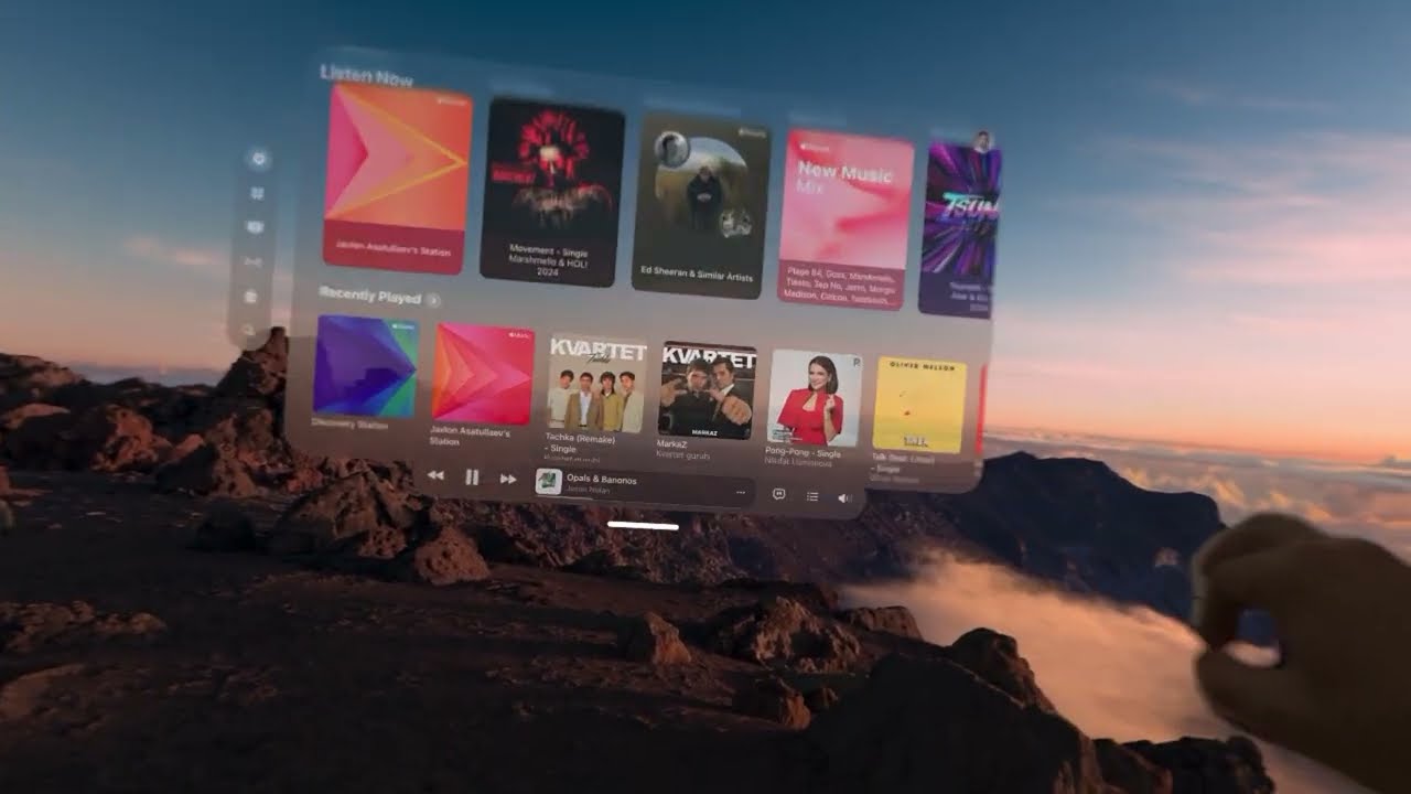 Apple Vision pro BIRINCHI TASUROTLAR!