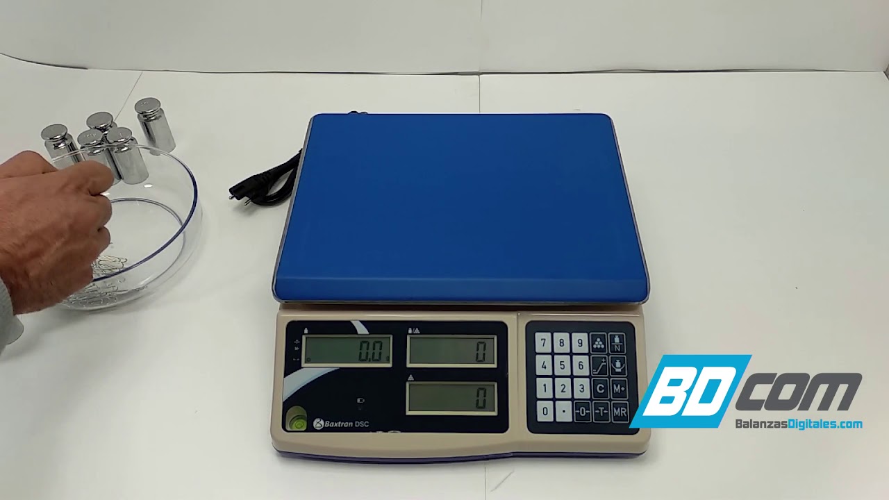 Balanza Cuenta piezas Baxtran DSC