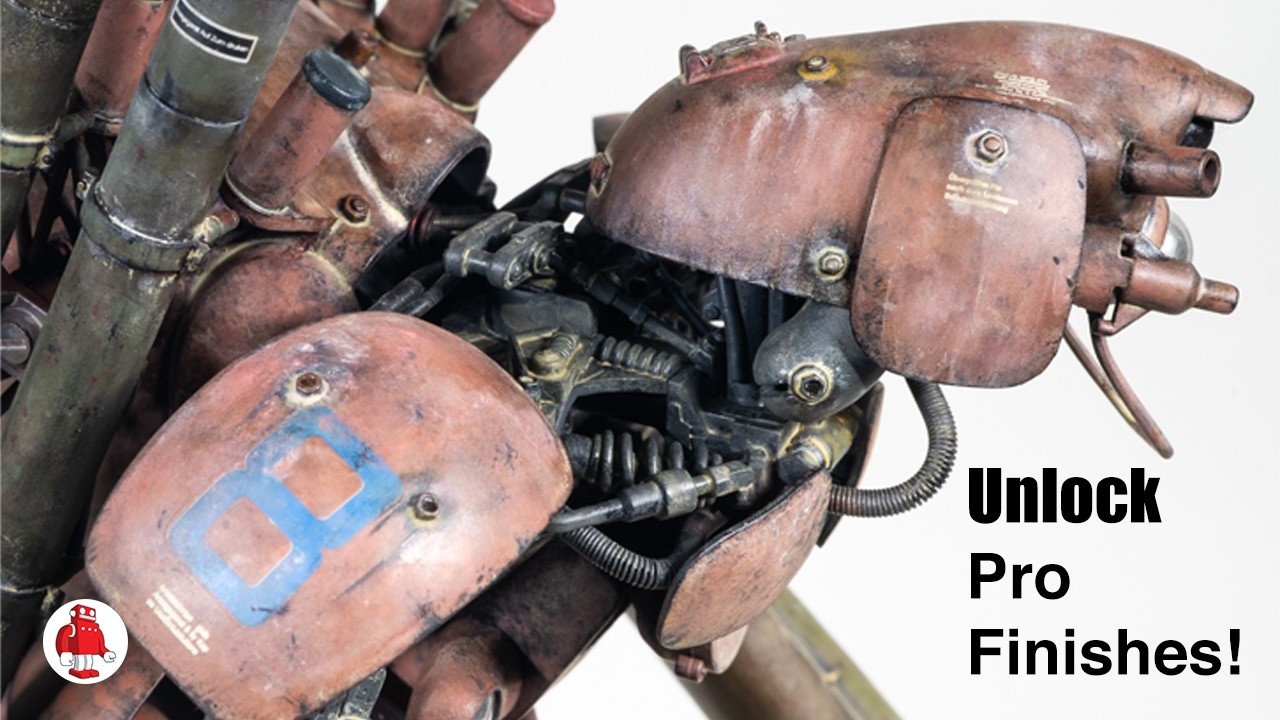 Reverse Hybrid Painting: Sci-Fi Scale Modelling Pro Techniques