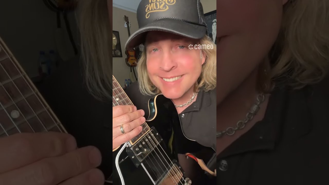 Matthew Nelson (Ricky Nelson&rsquo;s son) sings Lonesome Town for me!! 🎙️