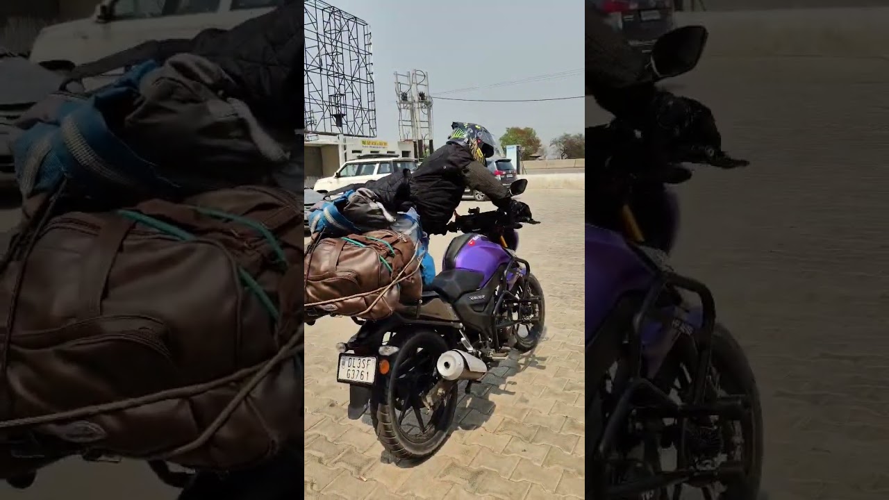 India's first TVS RAIDER 125 Delhi to ladakh #viralvideo #viral #tranding #motovlog