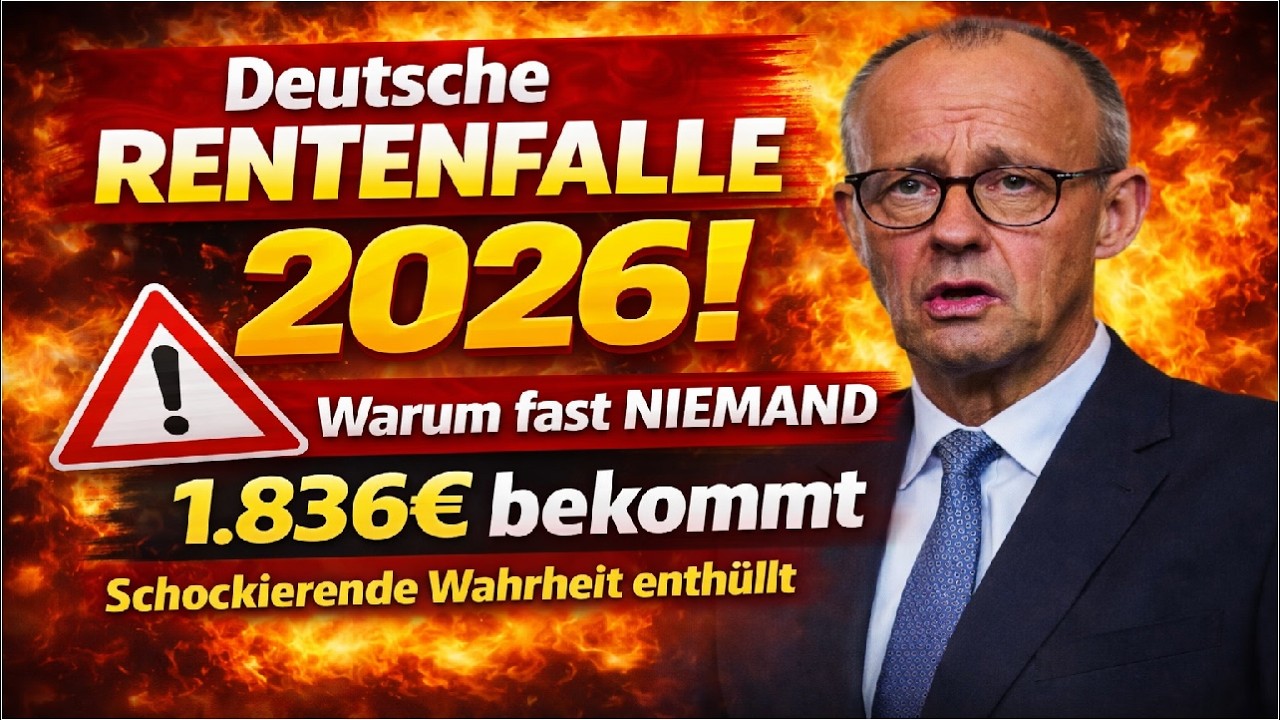 Deutsche Rentenfalle 2026: Warum fast NIEMAND 1.836€ bekommt | Schockierende Wahrheit enthüllt