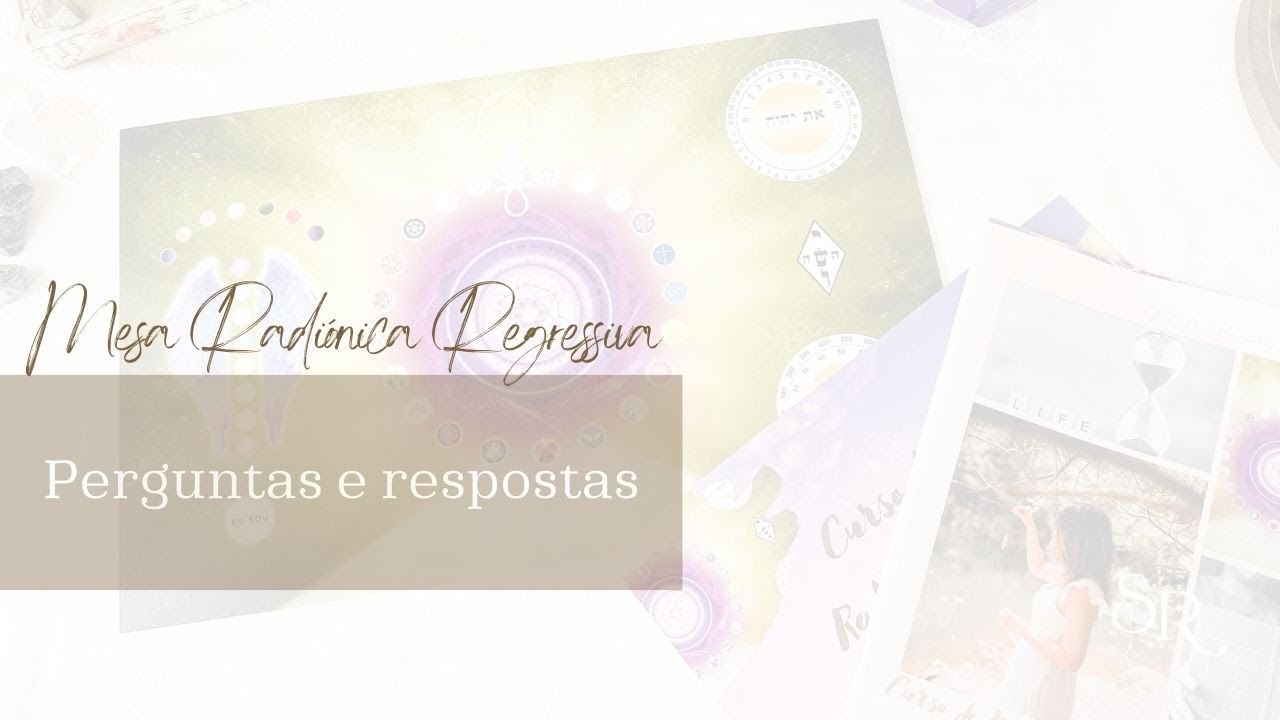 Mesa Radiónica Regressiva - Perguntas e Respostas