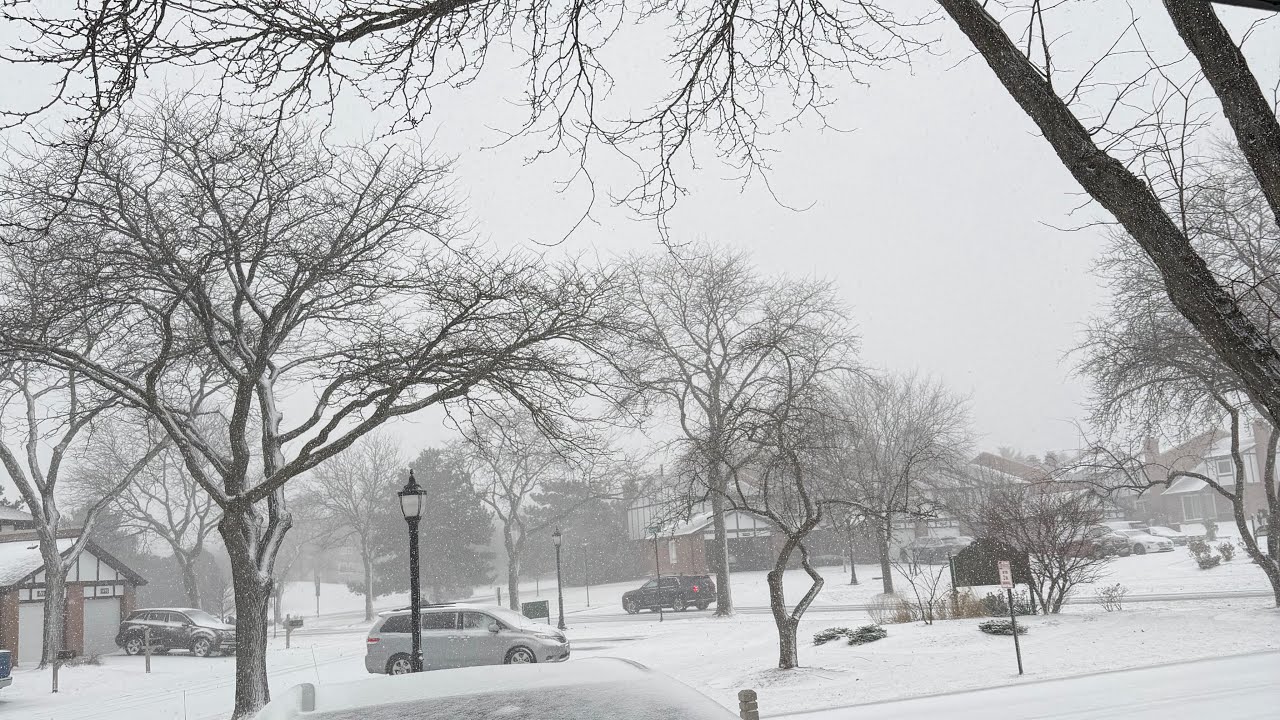 snow suddenly weather changed, 