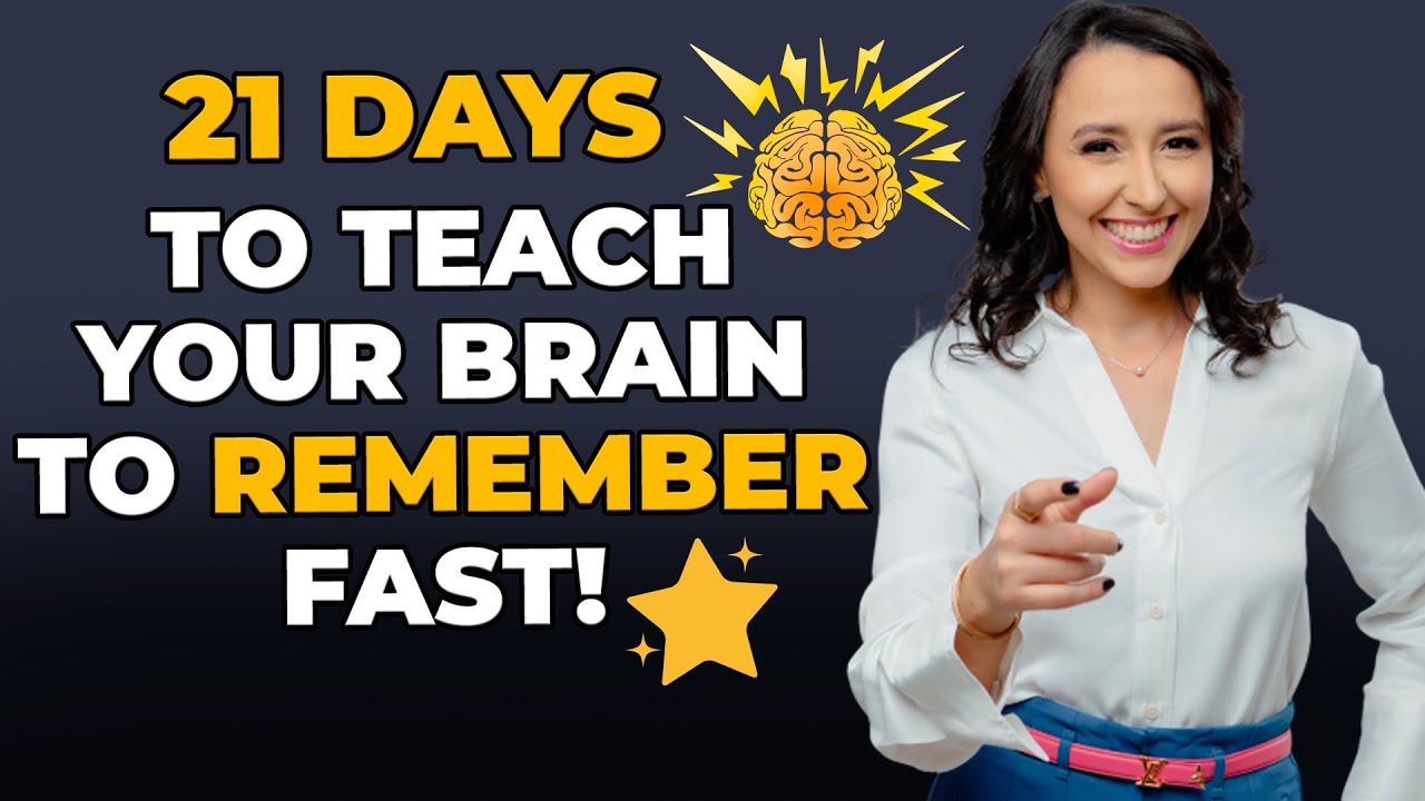 21 Days To Teach Your Brain to Remember English Words FAST!
