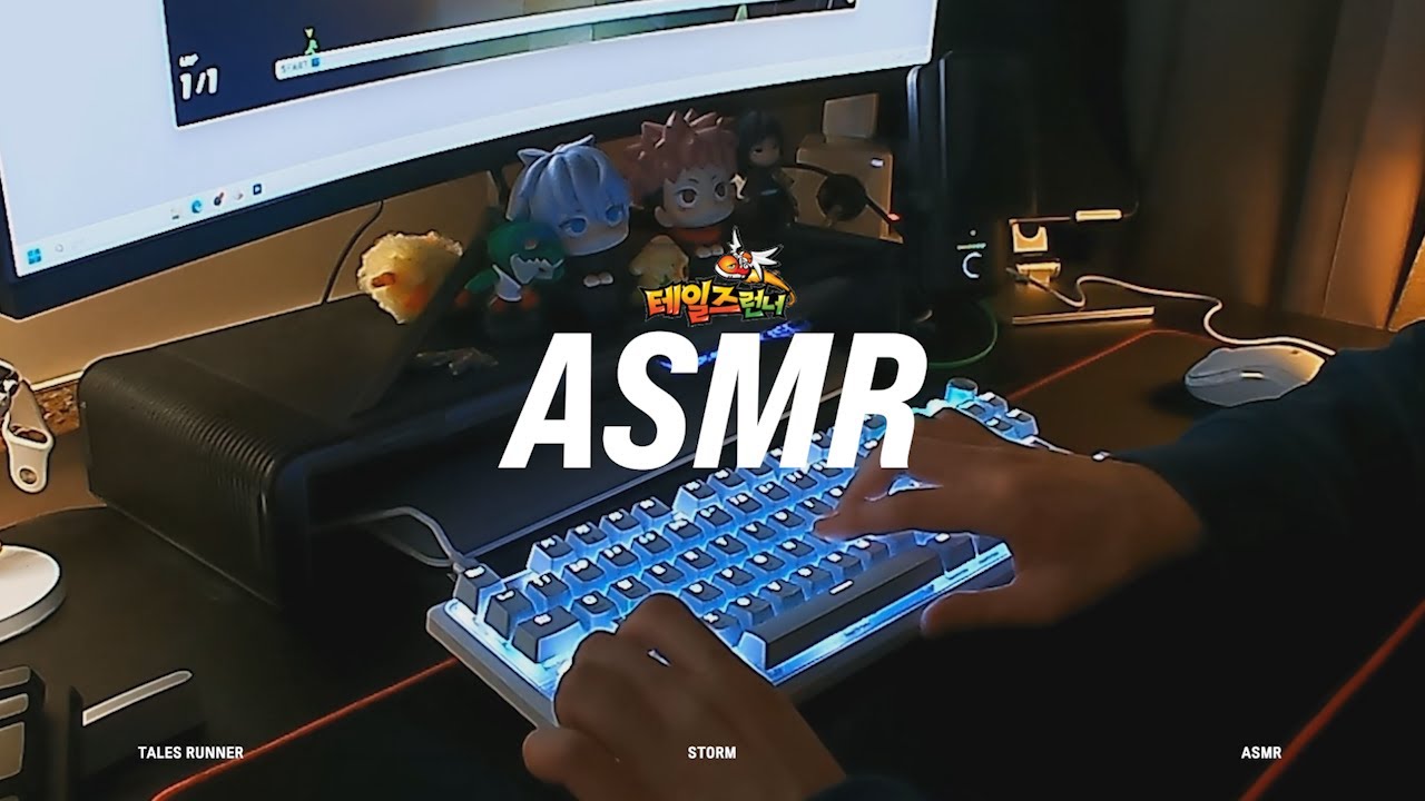 테일즈런너 런너를 이겨라 클리어 영상 ㅣ ASMR