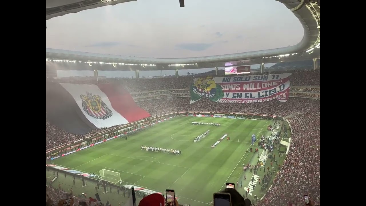 Final Chivas vs Tigres Estadio Akron 2023 Ceremonia Inicial