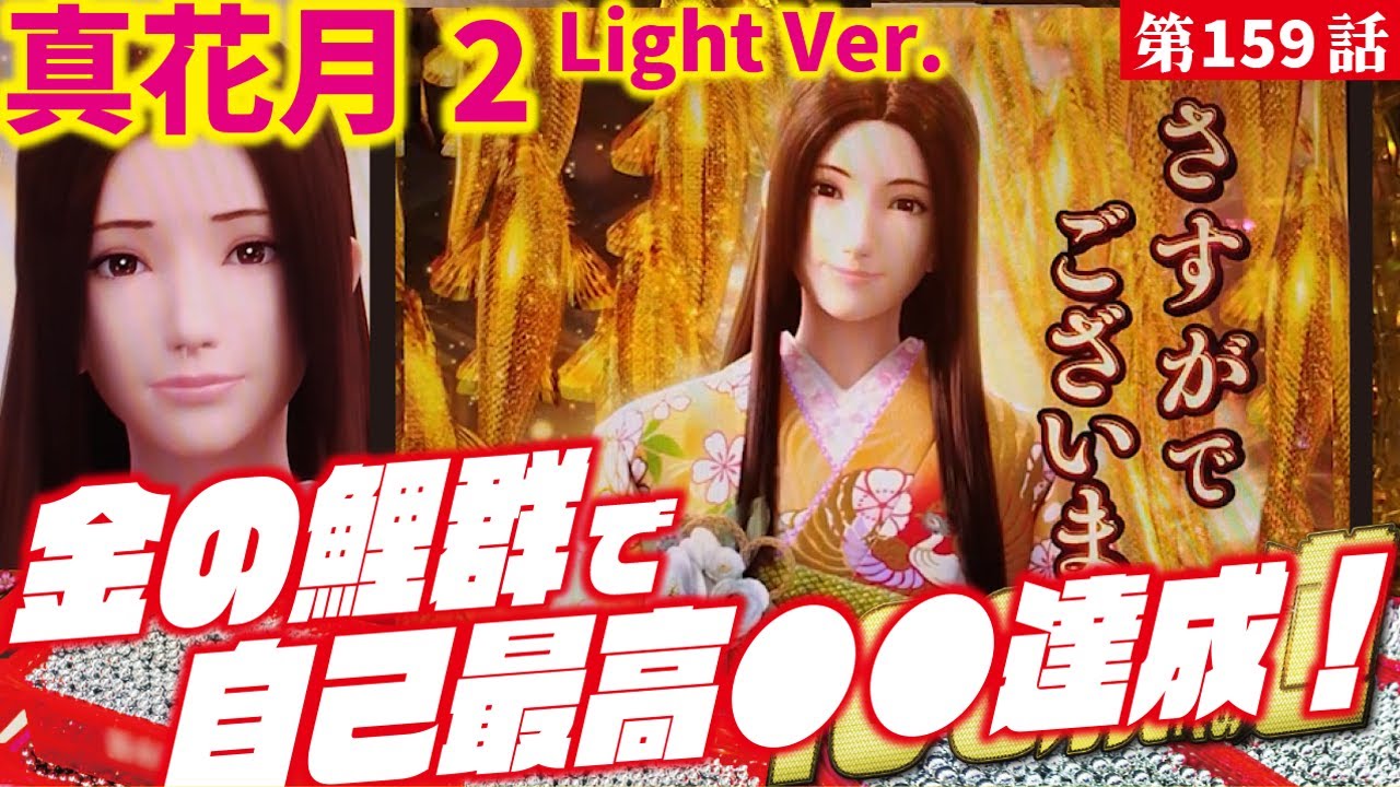 【目指すは】PAフィーバー真花月2 Light Ver. 2024/01/22【貯玉100万発】